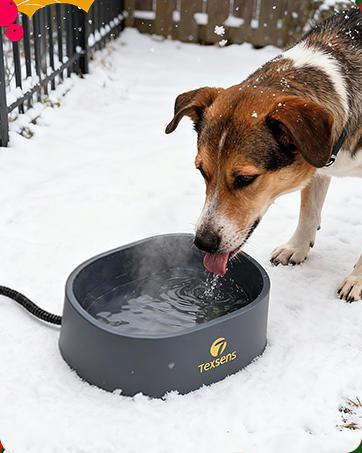 heated dog bowl