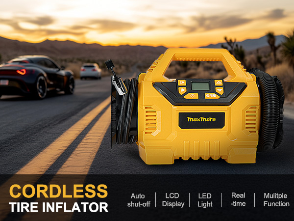 CORDLESS TIRE INFLATOR