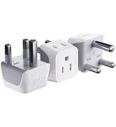 Ceptics South Africa, Namibia Travel Adapter Plug with Dual Usa Input - Type M - Ultra Compact - ...