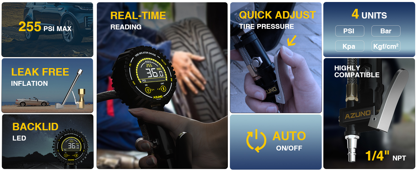 air gauge tire pressure