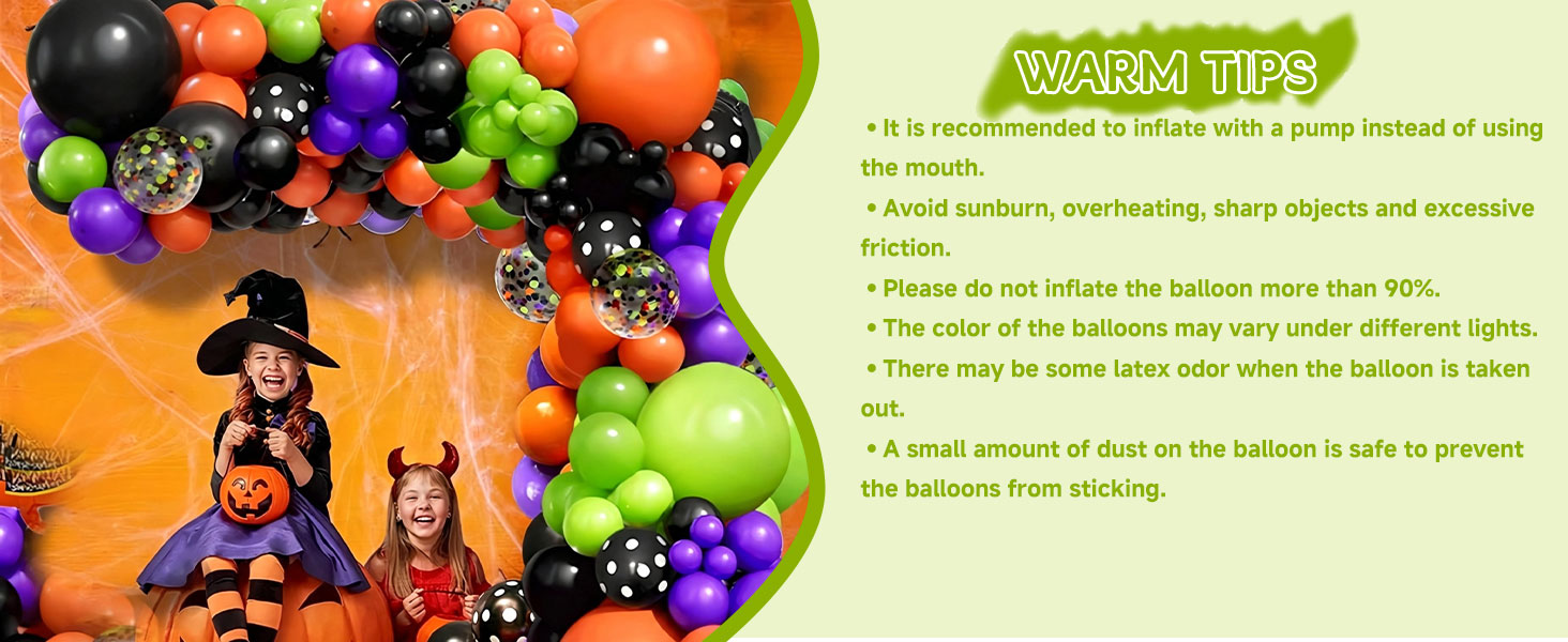 halloween balloons