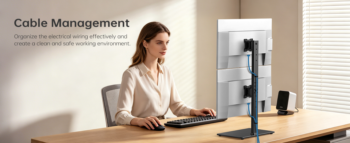 dual monitor mount