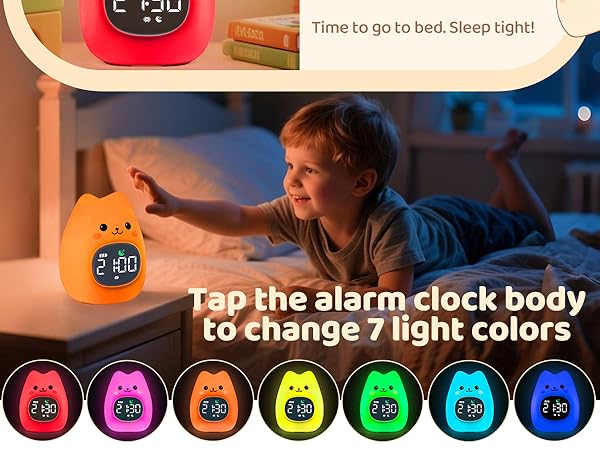 Alarm Clock with Night Light
