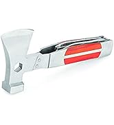 Sheffield 12301 Camper 12-in-1 Axe-Head Multi Tool, Axe, Hammer, Screwdrivers, Fish Scaler, Hex K...
