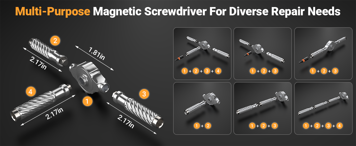 magnetic screwdriver set
