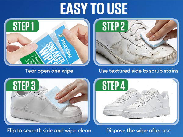 Shoe and Sneaker Cleaner Wipes