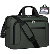 Laptop Bag 17.3 Inch Laptop Briefcase Large Waterproof Laptop Case for Men Women Business Office ...