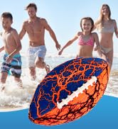 Jasonwell Pool Beach Water Football - Waterproof Football Strong Grip Fun Water Toys Games for Sw...
