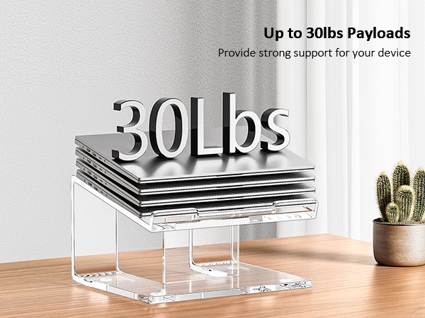 FUCDTEFC Acrylic Laptop Stand for Desk