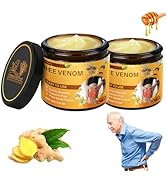 Vizela Bee Venom Turmeric Joint Healing Cream, Professional Bee Venom Turmeric Joint and Relief C...