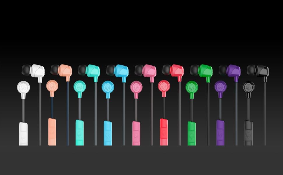 Skullcandy Jib With Mic Wired Earbuds