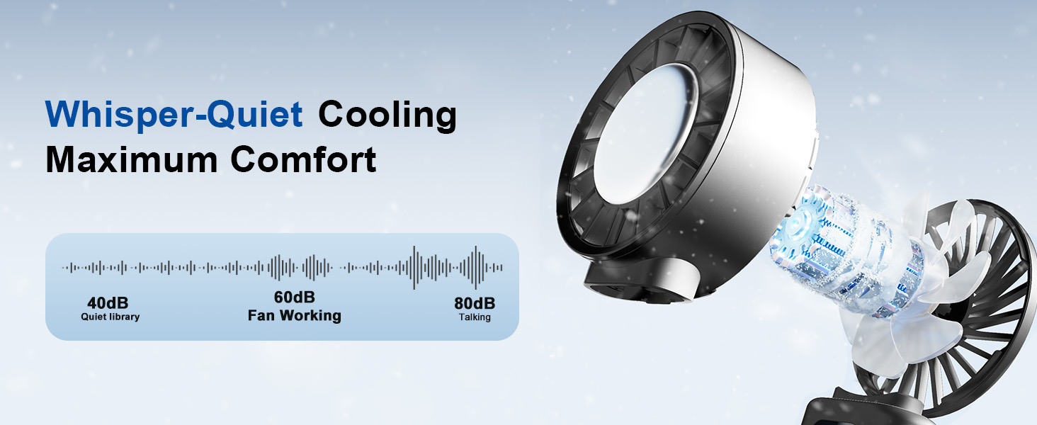 Portable Handheld Fan Sothing Engine Ice-Z