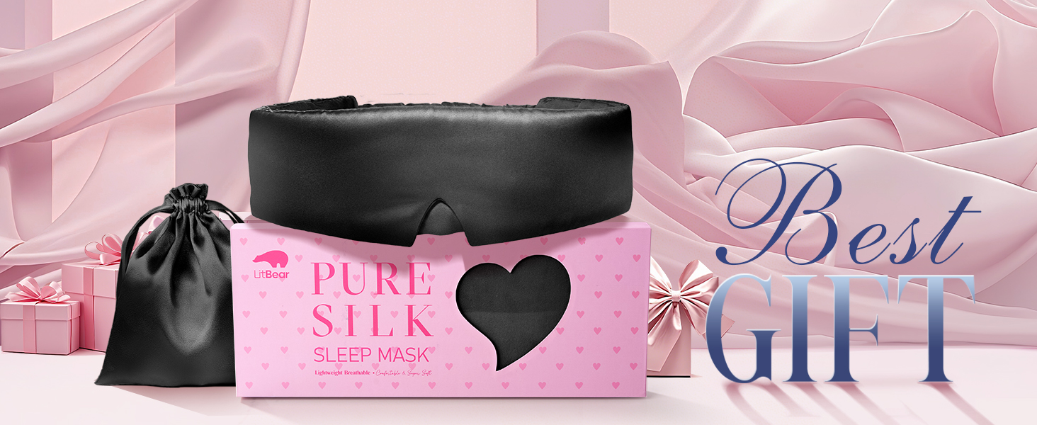 birthday gifts for women silk eye mask