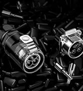 CNLINKO LP-28 2-Pin Waterproof Connector - Secure Screw-in Design Circular Connector, IP67 Quick ...