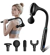 Massage Gun, Pain Relief Deep Tissue Back and Neck Massager, Removable handle, Handheld Muscle Ma...