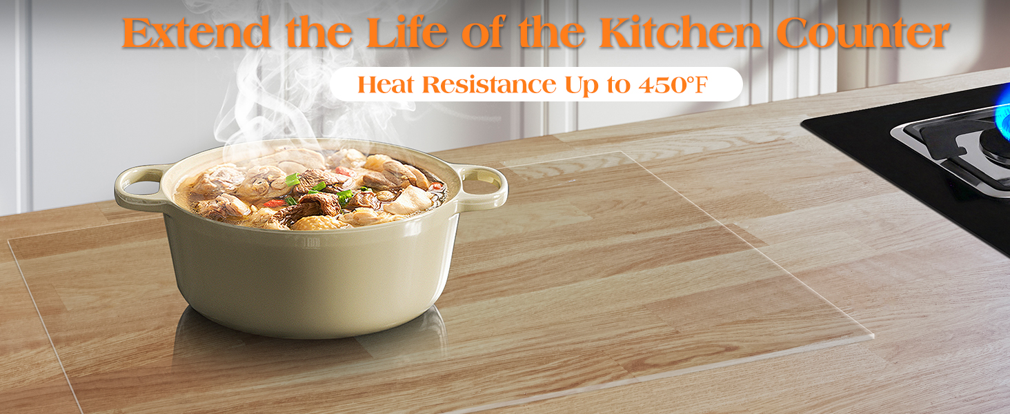 silicone countertop protector mat