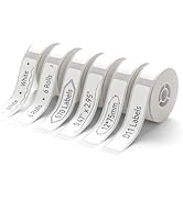 NIIMBOT D11 Label Maker Tape 6Rolls Adhesive Thermal Label Paper 0.47