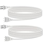 15FT White Extension Cord Polarized Power Strip Cable Extension Cords 125V 5A 625W Indoor Outdoor...