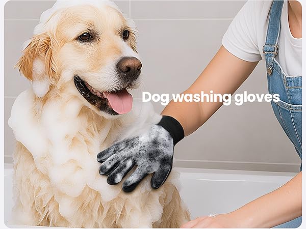 pet grooming gloves 14