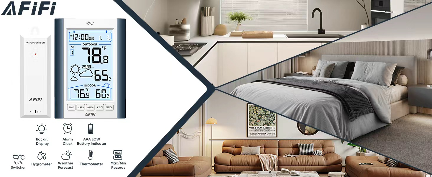 Indoor Outdoor Thermometer