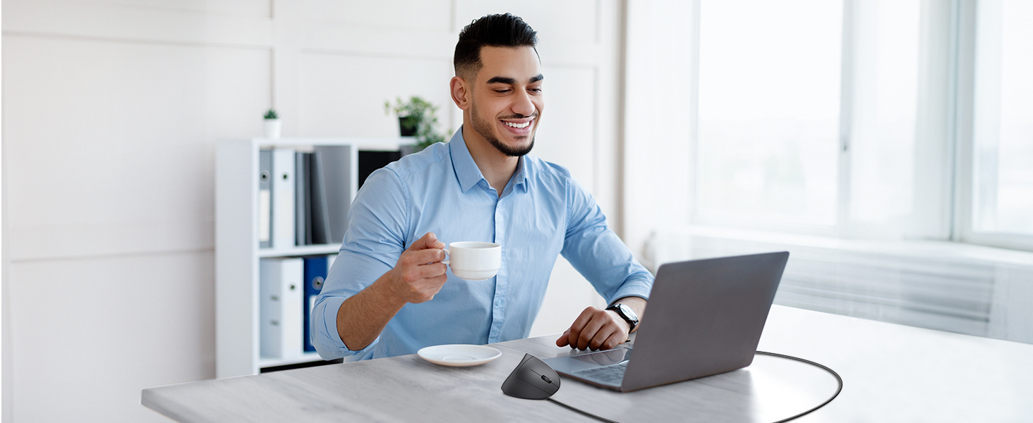 wired vertical mouse