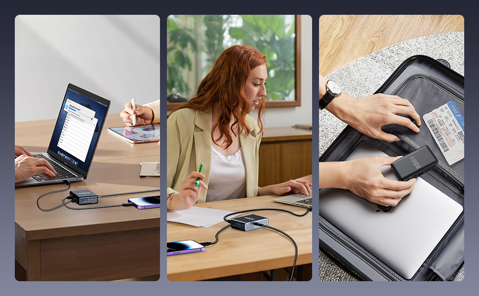 USB C Charger Block 880W Charging Station Hub,8 Port GaN III Fast Charging Brick