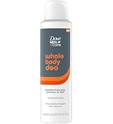 Dove Men+Care Whole Body Deo Aluminum-Free Deodorant Spray Shea Butter + Cedar Suitable from Pits...