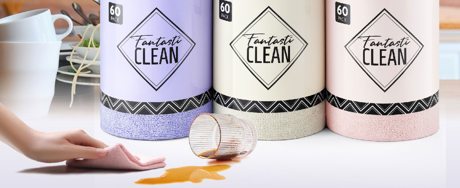quick tear away cleaning cloth