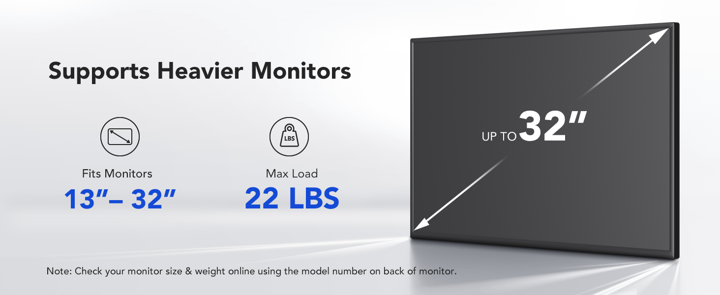 Check screen size weight