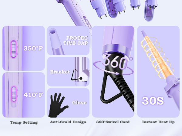 wand curling iron flat iron hair straightener