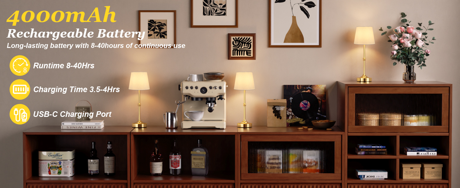 rechargeable table lamp