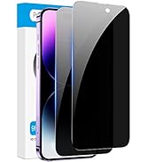 Fotbor for iPhone 14 Pro Privacy Screen Protector, [2 Pack] Privacy Screen iPhone 14 Pro, Anti Sp...