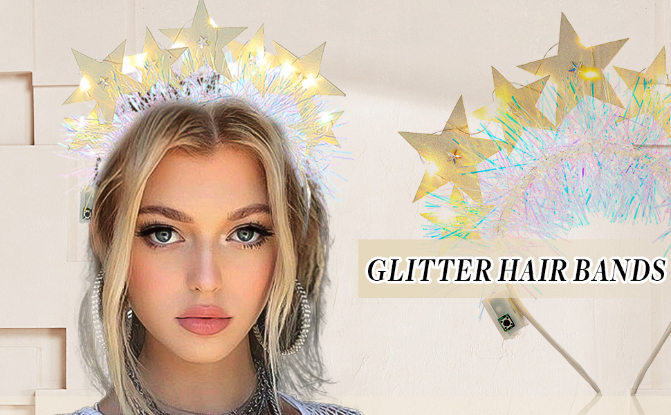 light up headbands for women