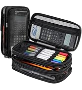 Zannaki Mesh Large Pencil Case,Expandable Pencil Bag with Large Compartments,Big Capacity Pencil ...