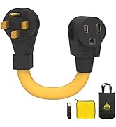 M1A2 Heavy-Duty Welder Adapter Cord, NEMA 14-50P Male to 6-50R Female, 50 Amps, STW 6 AWG, 250V R...