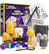 NATIONAL GEOGRAPHIC Mega Magic Set - More Than 75 Magic Tricks for Kids to Perform with Step-by-S...