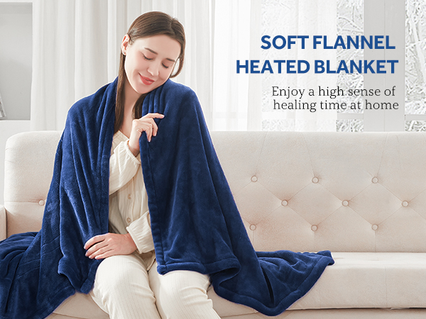 electric blanket throw