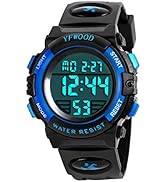 YFWOOD Kids Digital Watch Waterproof Outdoor Watches Children Casual Electronic Analog Quartz Wri...