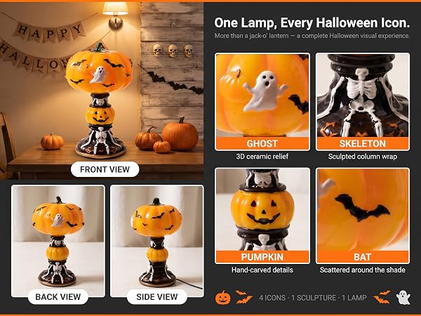 Halloween Pumpkin Night Light
