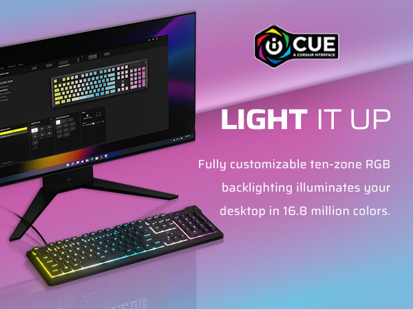 gaming keyboard, rgb keyboard, silent keyboard, membrane keyboard
