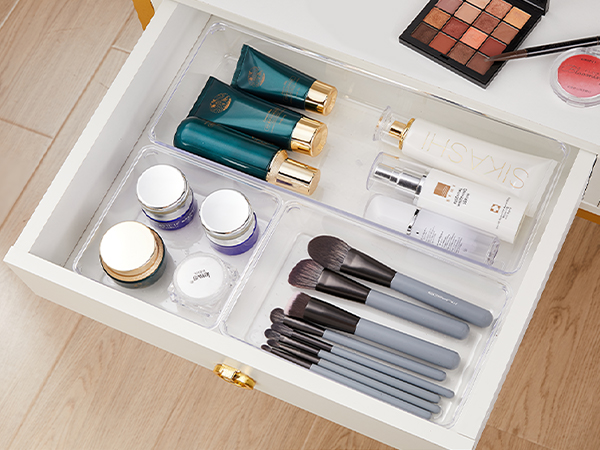 acrylic makeup organizers