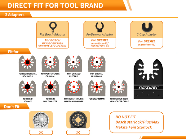 oscillating multi tool blades