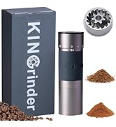 KINGrinder K6 Manual Hand Coffee Grinder (K6-Bent Handle)