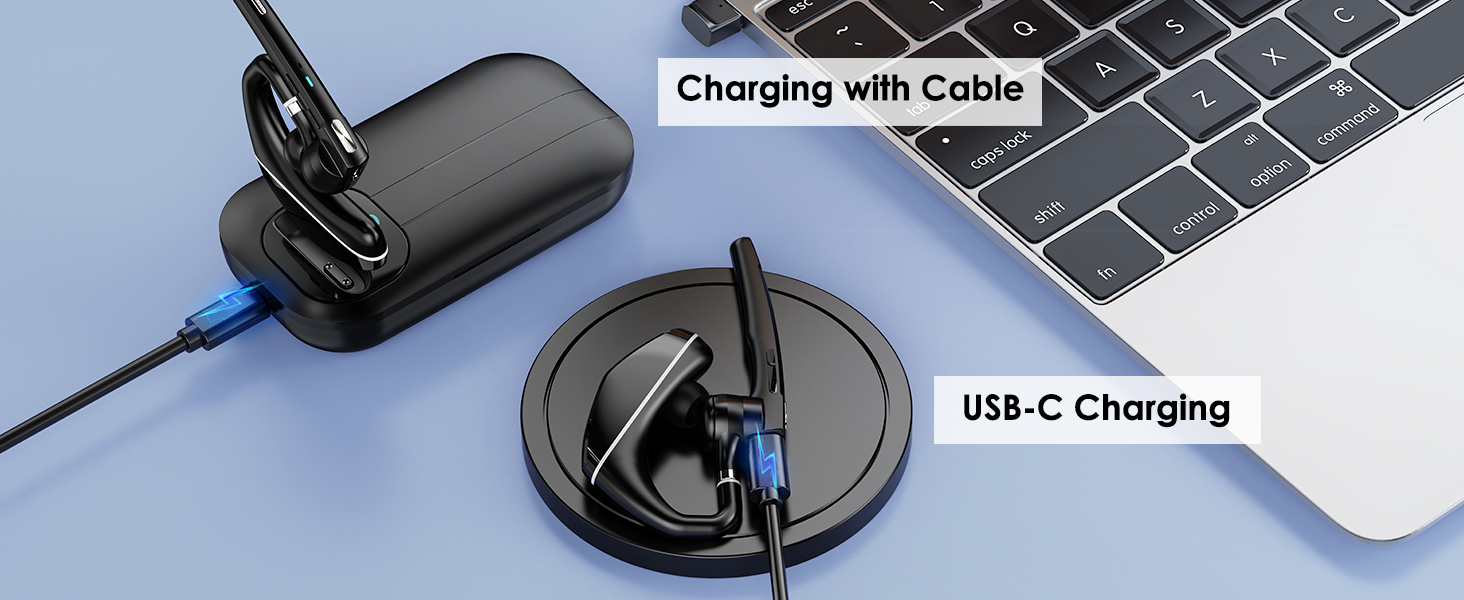 USB-C Charging and Rechargrable Case