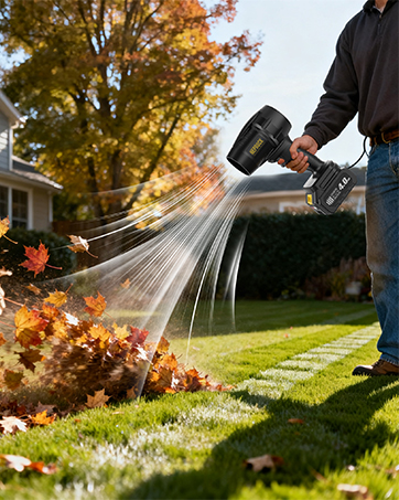 small leaf blower cordless