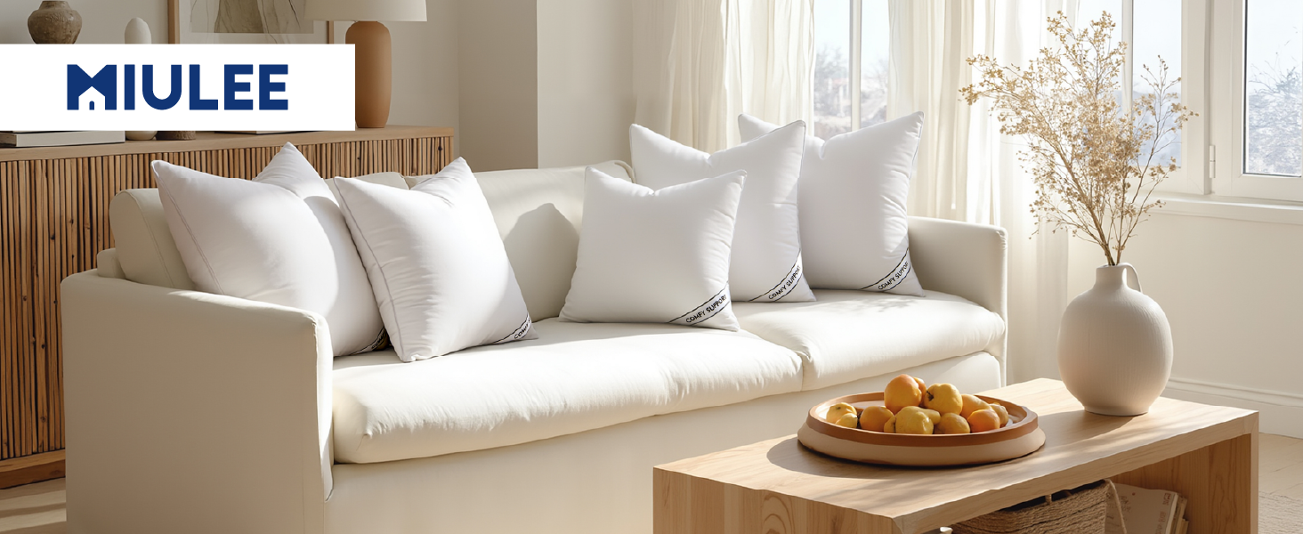 MIULEE PILLOW INSERTS