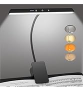 Professional 47 LED Rechargeable Music Stand Light - Eye Caring Clip on Piano Lights, 4 Color &amp; 3...