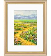 Golden State Art,12x16 Ornate Picture Frame with White Mat for 8x12 Photo or Display 12 x 16 Prin...