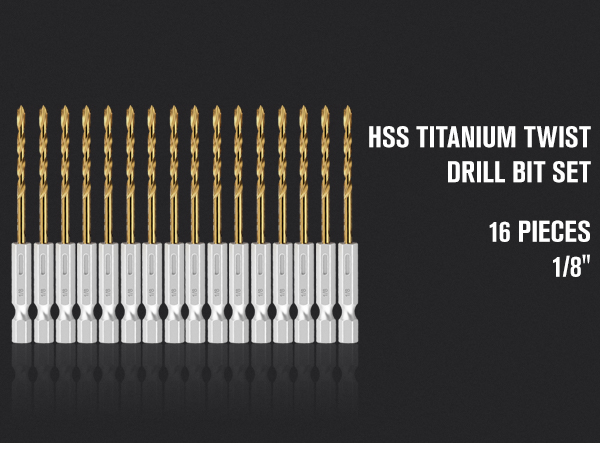 hss drill bit set