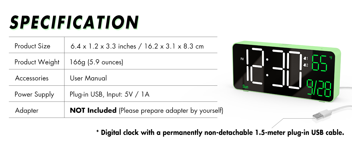 digital clock